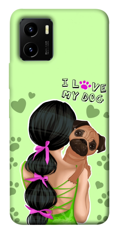 Чехол Love my dog для Vivo Y15s