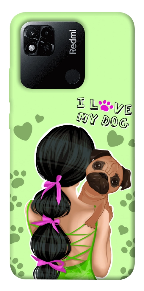 Чехол Love my dog для Xiaomi Redmi 10A