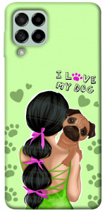 Чехол Love my dog для Galaxy M53