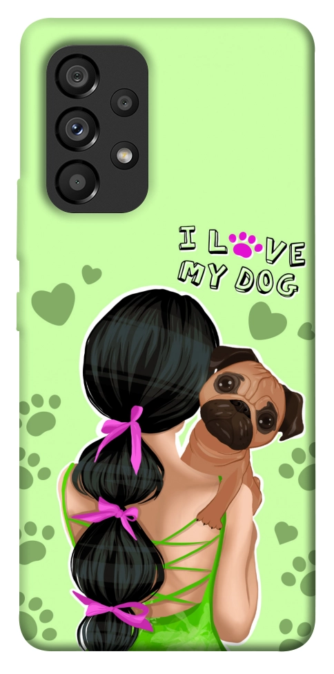 Чехол Love my dog для Galaxy A53