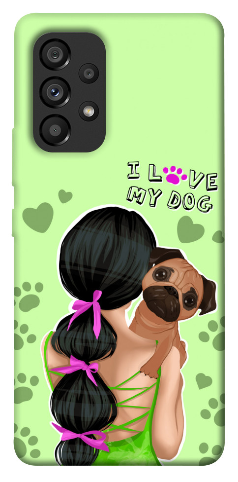 Чохол Love my dog для Galaxy A53