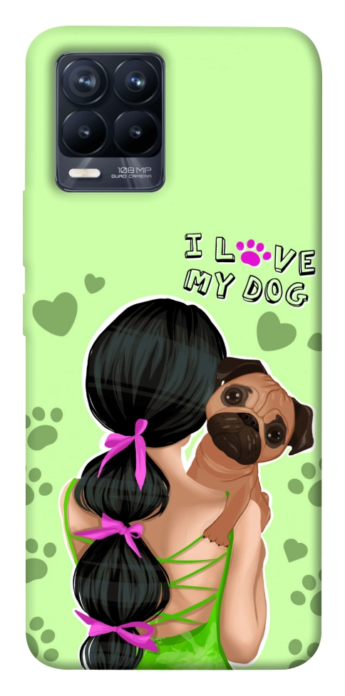 Чехол Love my dog для Realme 8