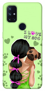 Чехол Love my dog для OnePlus Nord N10 5G