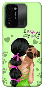 Чохол Love my dog для TECNO Spark Go 2022 (KG5m)