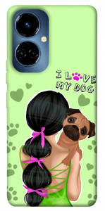 Чохол Love my dog для TECNO Camon 19 (CI6n)