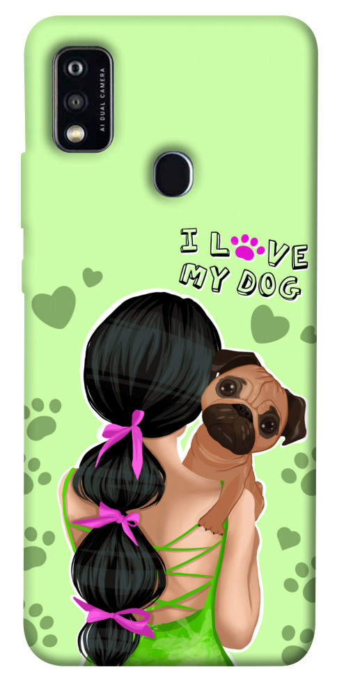 Чохол Love my dog для ZTE Blade A51