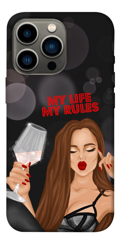 Чехол My life my rules для iPhone 13 Pro