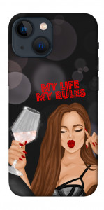 Чехол My life my rules для iPhone 13 mini