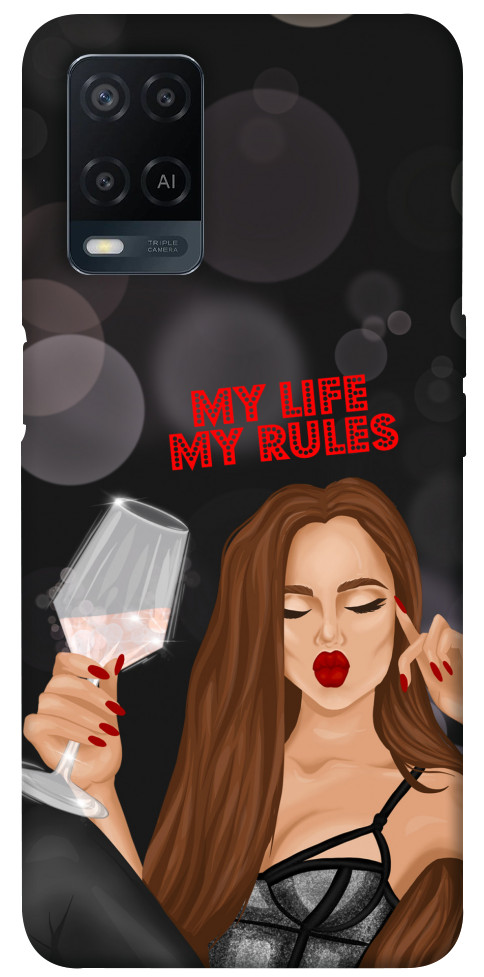 Чехол My life my rules для Oppo A54 4G