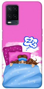 Чехол Sleepу girl для Oppo A54 4G