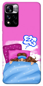 Чехол Sleepу girl для Xiaomi Redmi Note 11 5G