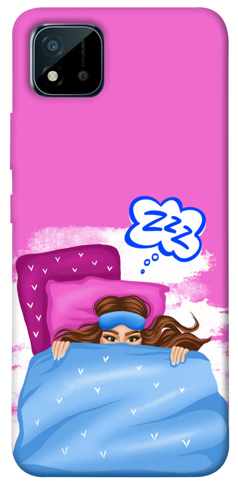 Чехол Sleepу girl для Realme C20