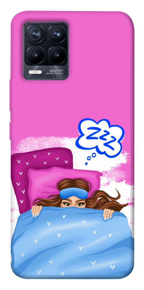 Чехол Sleepу girl для Realme 8