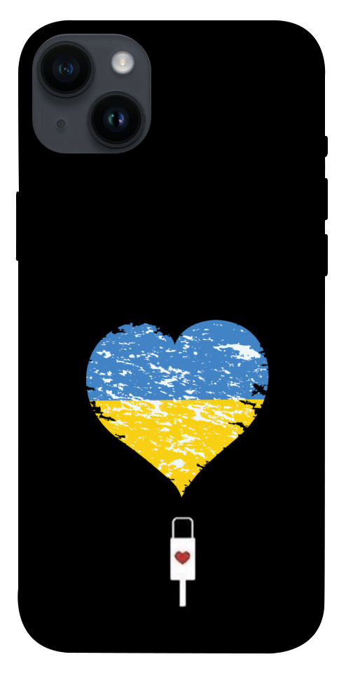 Чохол З Україною в серці для iPhone 14 Plus