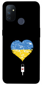 Чехол З Україною в серці для OnePlus Nord N100
