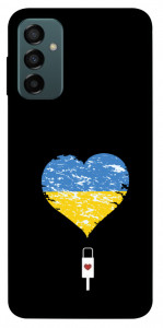 Чехол З Україною в серці для Galaxy M23 5G