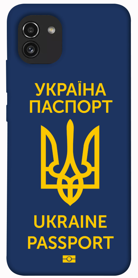 Чохол Паспорт українця для Galaxy A03