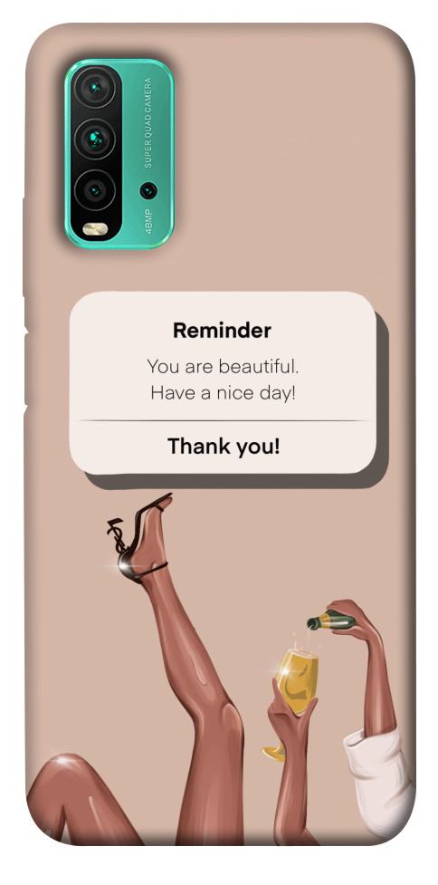 

Чехол Beautiful reminder для Xiaomi Redmi 9 Power 1474843