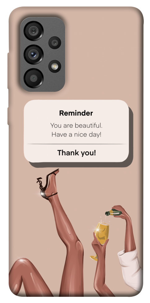 

Чохол Beautiful reminder для Galaxy A73 5G 1474853