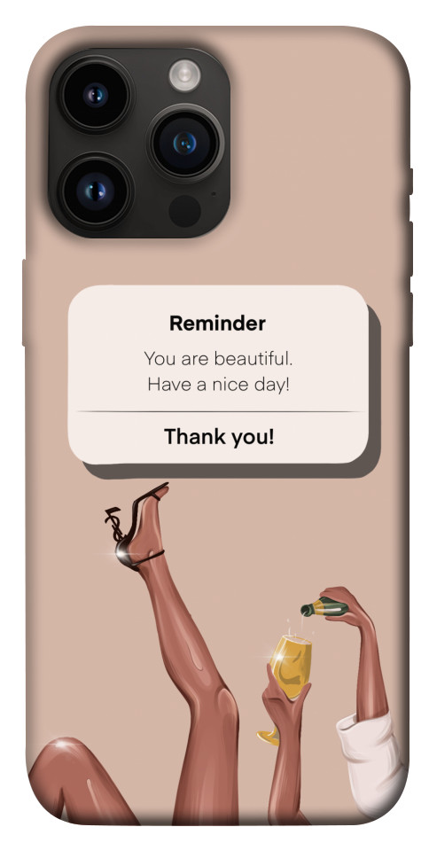

Чехол Beautiful reminder для iPhone 14 Pro Max 1474859