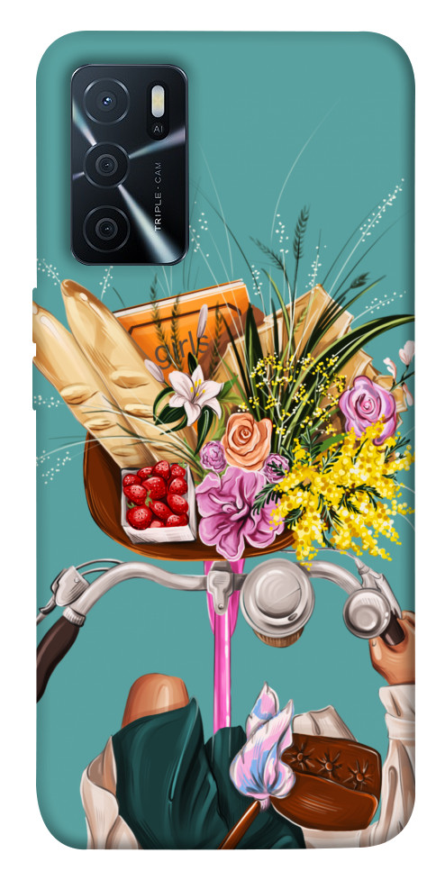 Чехол Весенние цветы для Oppo A16