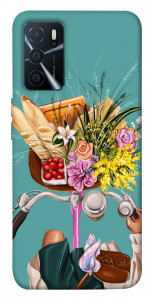 Чехол Весенние цветы для Oppo A16 4G