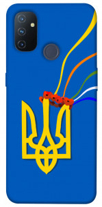 Чехол Квітучий герб для OnePlus Nord N100
