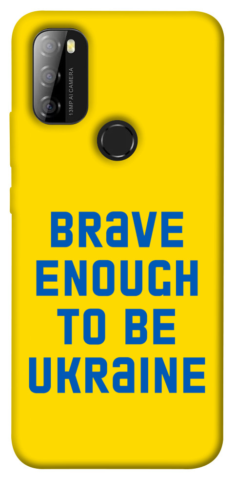 

Чехол Brave enought to be Ukraine для Blackview A70 1476038
