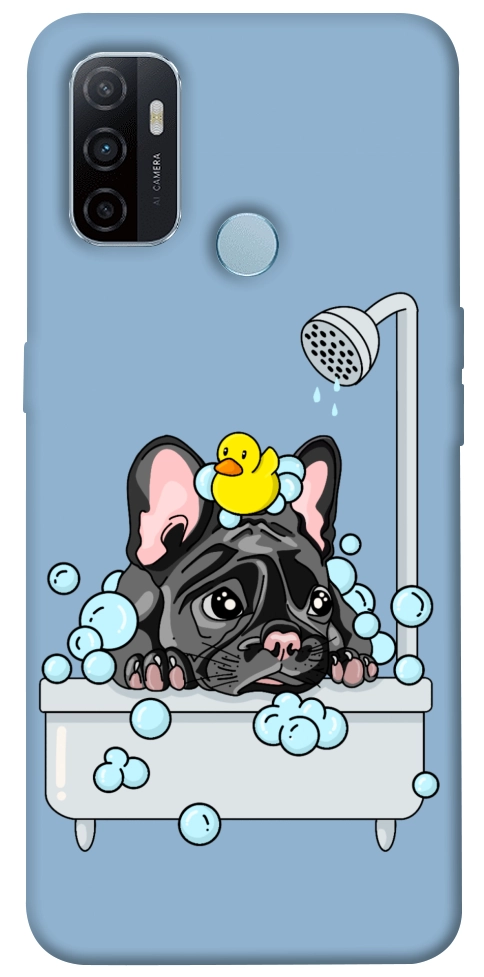 Чехол Dog in shower для Oppo A32