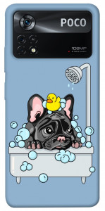 Чехол Dog in shower для Xiaomi Poco X4 Pro