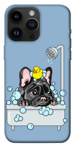 Чехол Dog in shower для iPhone 14 Pro Max