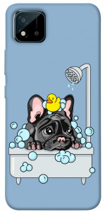 Чехол Dog in shower для Realme C20