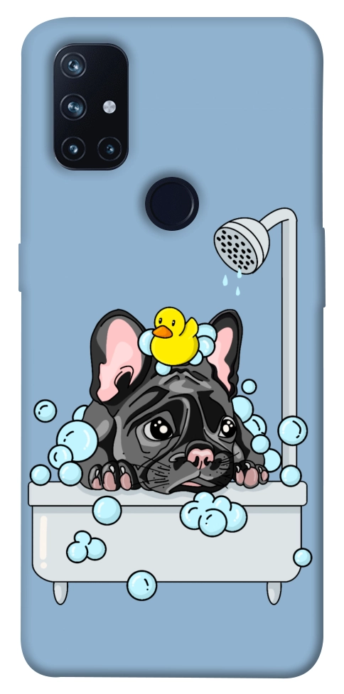 Чехол Dog in shower для OnePlus Nord N10 5G