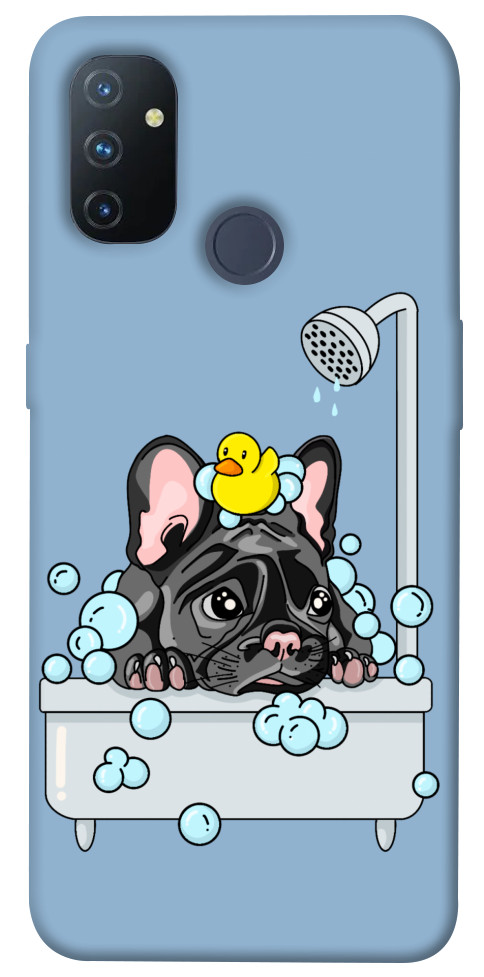 Чохол Dog in shower для OnePlus Nord N100