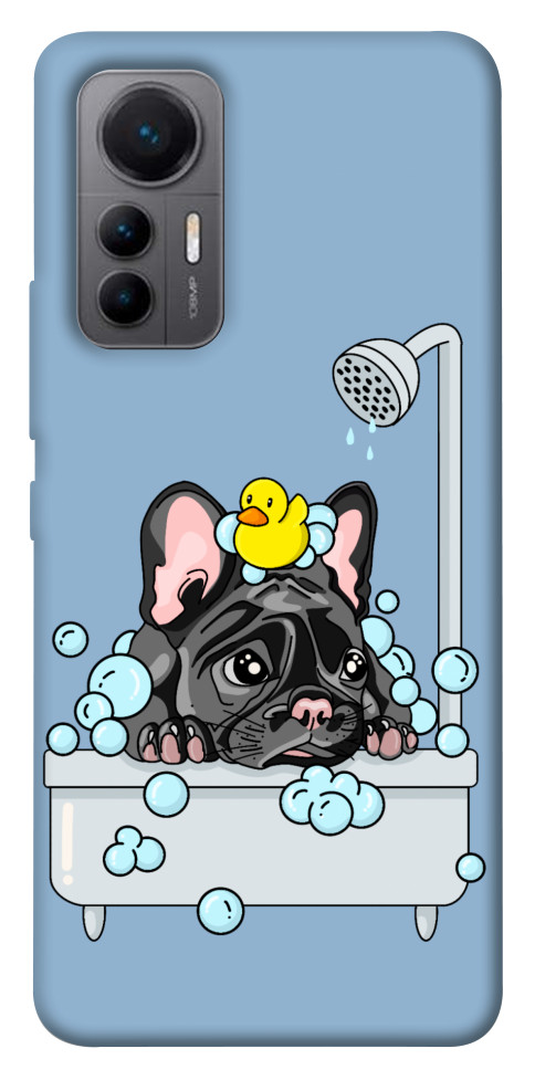 Чехол Dog in shower для Xiaomi 12 Lite