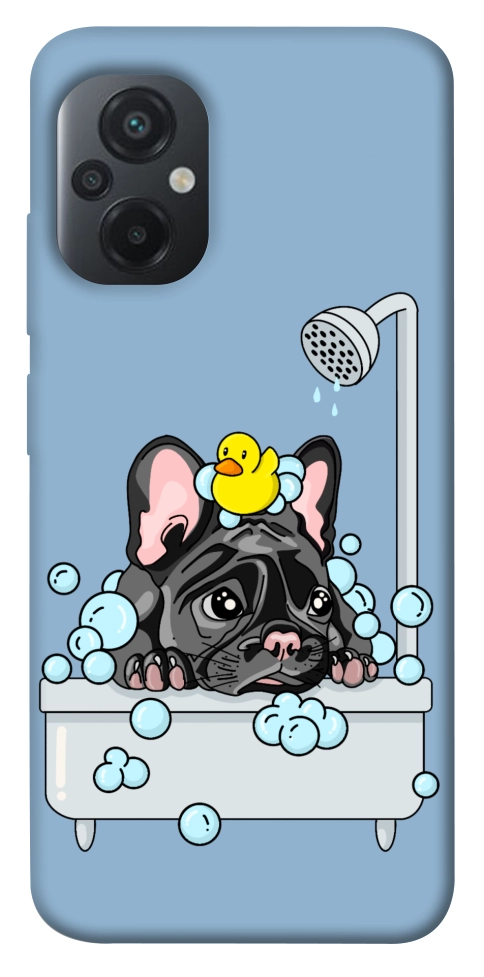 Чохол Dog in shower для Xiaomi Poco M5