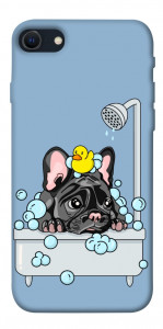 Чохол Dog in shower для iPhone SE (2022)