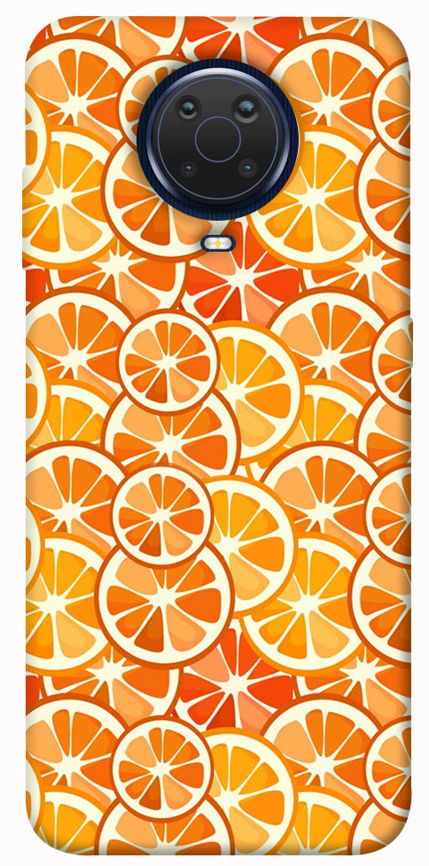 

Чехол Мандариновый паттерн для Nokia G10 1477059