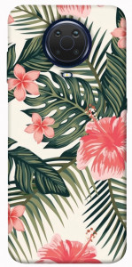 Чехол Tropic flowers для Nokia G10