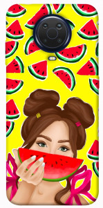 Чехол Watermelon girl для Nokia G10