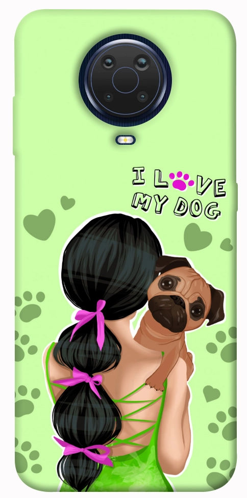 Чохол Love my dog для Nokia G20