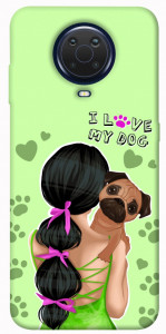 Чохол Love my dog для Nokia G10