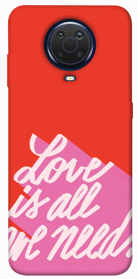 

Чохол Love is all need для Nokia G20 1477656