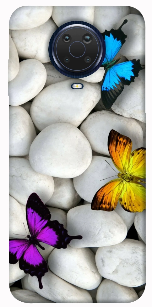 Чохол Butterflies для Nokia G20