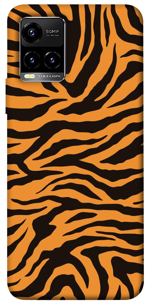 Чехол Tiger print для Vivo Y21