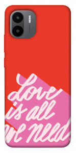 Чехол Love is all need для Xiaomi Redmi A1