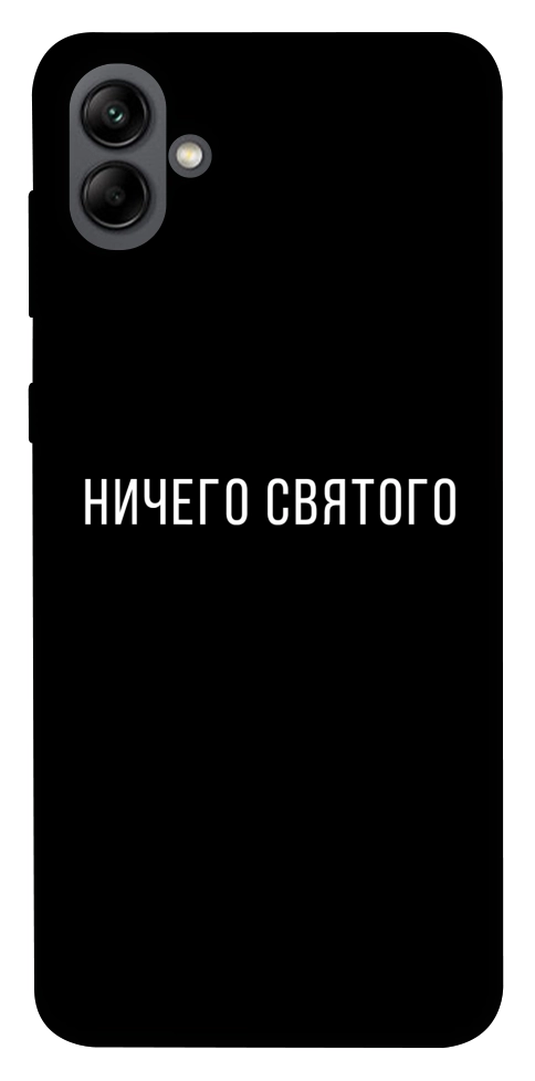 Чехол Ничего святого black для Galaxy A04