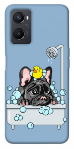 Чохол Dog in shower для Oppo A96