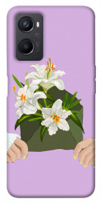 Чохол Flower message для Oppo A96