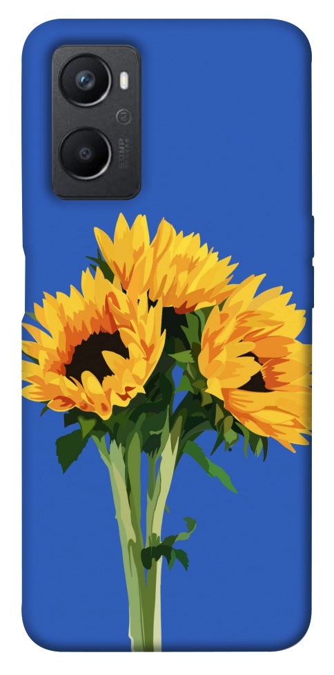 Чехол Bouquet of sunflowers для Oppo A96